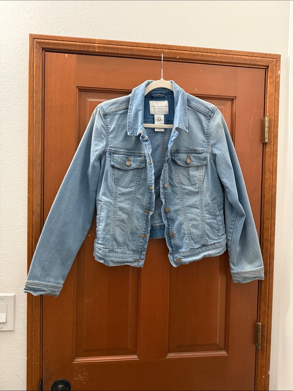 Light Blue Denim Jacket - Unknown Brand - Casual Classic Jean Jacket